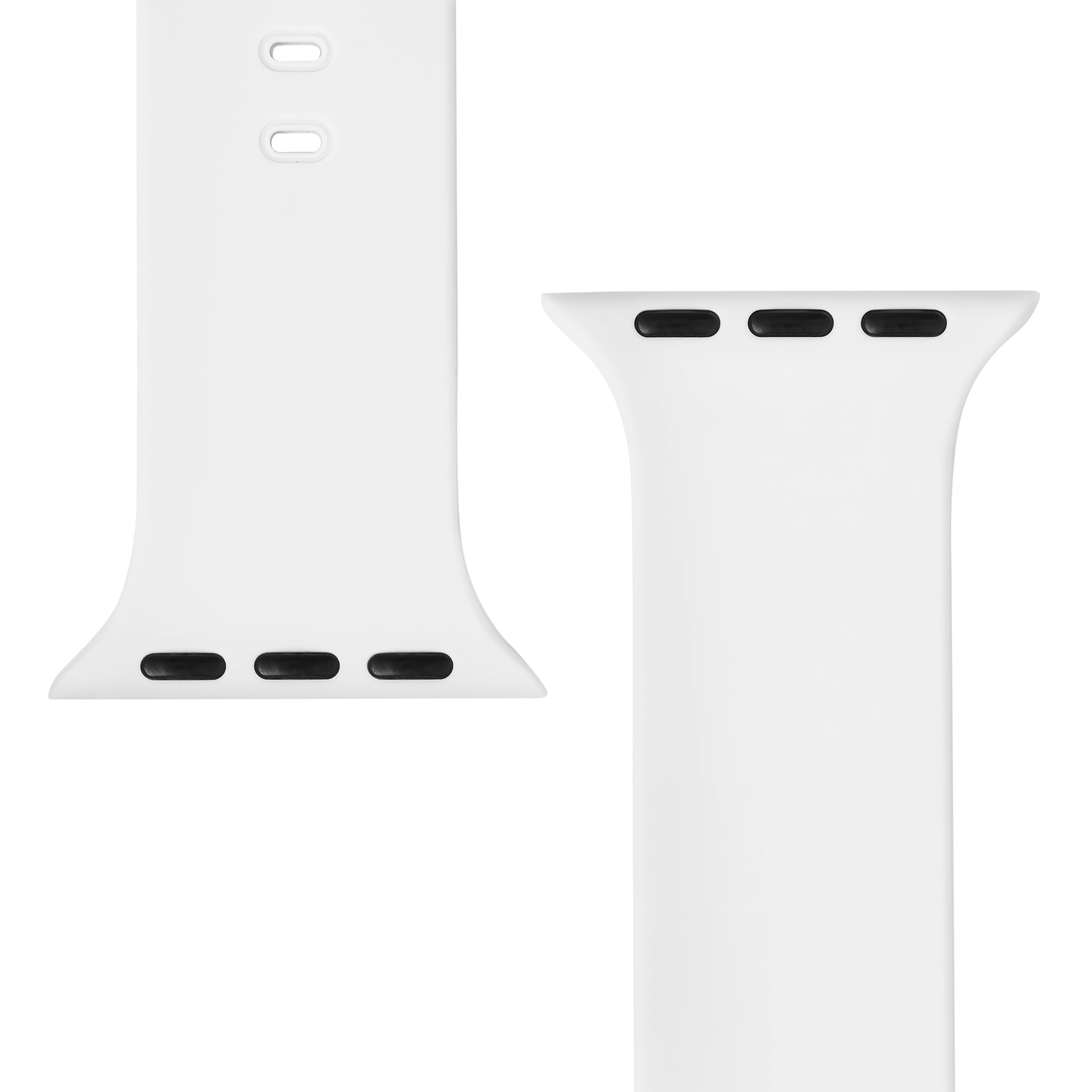 onn. Silicone Band for 38/40/41mm Apple Watch®, White