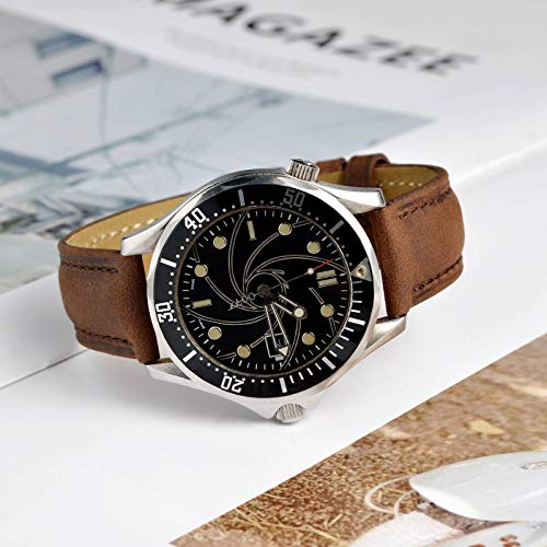 BISONSTRAP Vintage 18mm Leather Watch Band, Brown