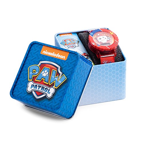 Paw Patrol 3D Character Watch with Red Case