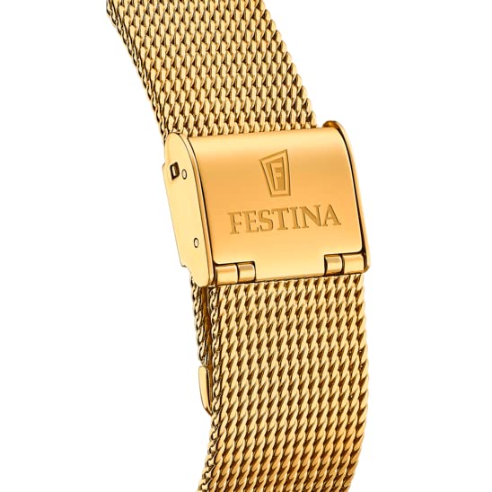 Festina Women's Gold Stainless Steel Quartz Watch