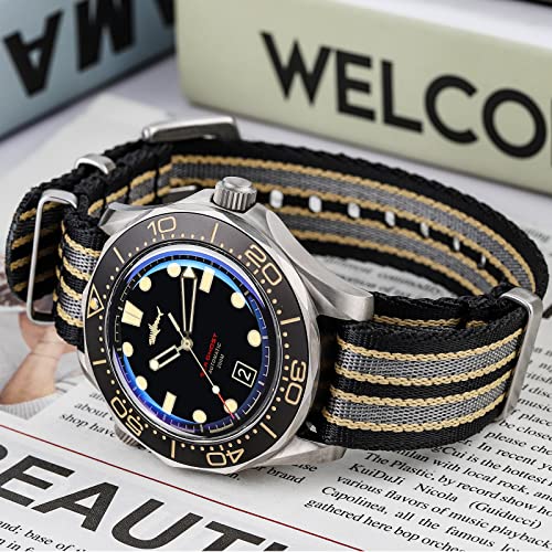 Multicolor Nylon Watch Band for Men and Women
