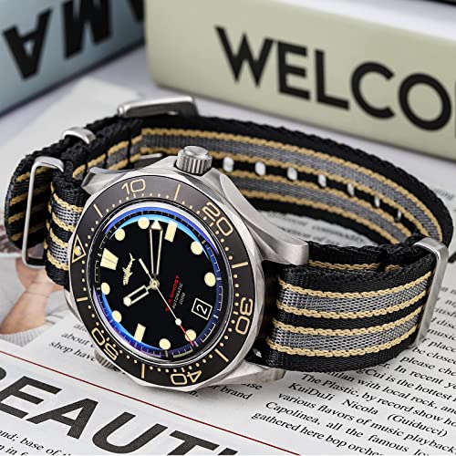 Multicolor Nylon Watch Band for Men and Women