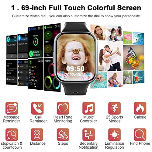 2022 Smartwatch for Men and Women: Fitness Tracker