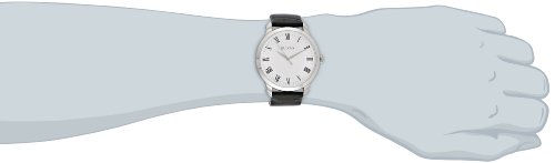 Bulova Men's Classic Watch with Leather Strap