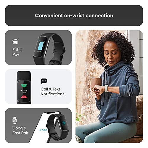 Fitbit Charge 5 - Health & Fitness Tracker with GPS