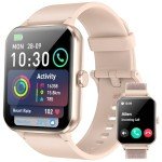 Women's 1.85" Touchscreen Smart Watch with Fitness Tracker