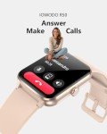 Women's 1.85" Touchscreen Smart Watch with Fitness Tracker