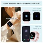 IOWODO Women's Smart Watch: Fitness Tracker & Calls