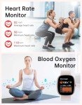HUAKUA Smart Watch: Fitness Tracker & Caller Alerts