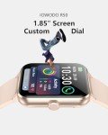 Women's 1.85" Touchscreen Smart Watch with Fitness Tracker
