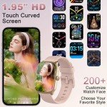 STECEi Smart Watch with Bluetooth Calls and Fitness Tracking