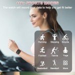 STECEi Smart Watch with Bluetooth Calls and Fitness Tracking