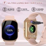 STECEi Smart Watch with Bluetooth Calls and Fitness Tracking