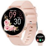 Hwagol Smart Watch with Call Features and Fitness Tracking