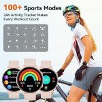 Hwagol Smart Watch with Call Features and Fitness Tracking