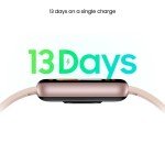 Samsung Galaxy Fit3 Smartwatch in Pink Gold