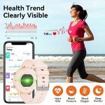 Hwagol Smart Watch with Call Features and Fitness Tracking