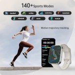 All-in-One Smart Watch for Fitness & Calls