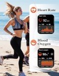 RUIMEN Smart Watch with HD Touch Screen & Fitness Tracker