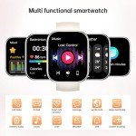 All-in-One Smart Watch for Fitness & Calls