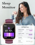 RUIMEN Smart Watch with HD Touch Screen & Fitness Tracker