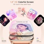 Women’s Smartwatch with Calling, Alexa, and Fitness Features