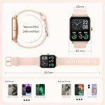 Women’s Smartwatch with Calling, Alexa, and Fitness Features