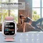 1.85" Waterproof Smartwatch for Active Lifestyles
