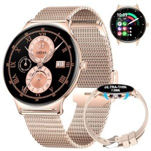 Women's Bluetooth Smartwatch with Heart Rate Monitor