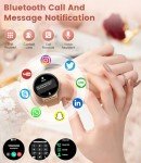 Women's Bluetooth Smartwatch with Heart Rate Monitor
