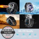 1.85" Waterproof Smartwatch for Active Lifestyles