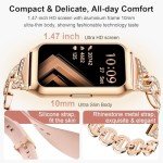 Fitoncloud Smart Fitness Tracker Watch for Women