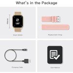 Popglory 1.85" Smartwatch for Fitness & Calls