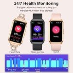 Fitoncloud Smart Fitness Tracker Watch for Women
