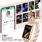 Fitoncloud Smart Fitness Tracker Watch for Women