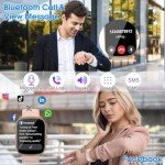 Versatile Smartwatch with Call Features and Sports Modes