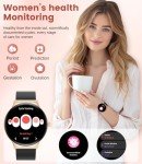 LIGE Women's Smart Watch with AMOLED Screen & Tracker