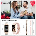 Fitoncloud Smart Fitness Tracker Watch for Women