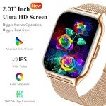 ZOSKVEE 2.01" Smartwatch with Health Tracking