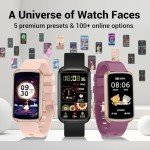 Runlio 1.47" Waterproof Fitness Tracker Smartwatch