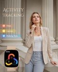 TOOBUR Women's Smart Watch - Fitness Tracker & Calls