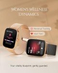 TOOBUR Women's Smart Watch - Fitness Tracker & Calls