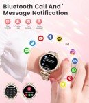Women's Diamond Smart Watch with AMOLED Display