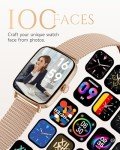 TOOBUR Women's Smart Watch - Fitness Tracker & Calls