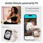 Smartwatch for Fitness, Calls & Heart Monitoring