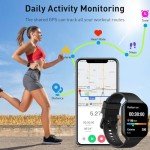 1.96" Smart Fitness Watch for Calls and Tracking