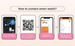 LES FLEURS Women's Smartwatch with Fitness Tracking