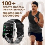 Smartwatch with Alexa, Fitness Tracker & 100+ Modes