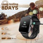Smartwatch with Alexa, Fitness Tracker & 100+ Modes