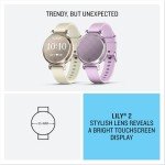 Garmin Lily 2 Small Stylish Smartwatch - Coconut